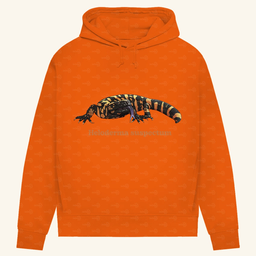 Damen Bio Hoodie mit Seitentaschen | Krustenechse Heloderma suspectum