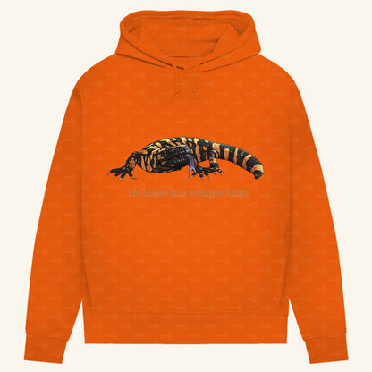 Damen Bio Hoodie mit Seitentaschen | Krustenechse Heloderma suspectum
