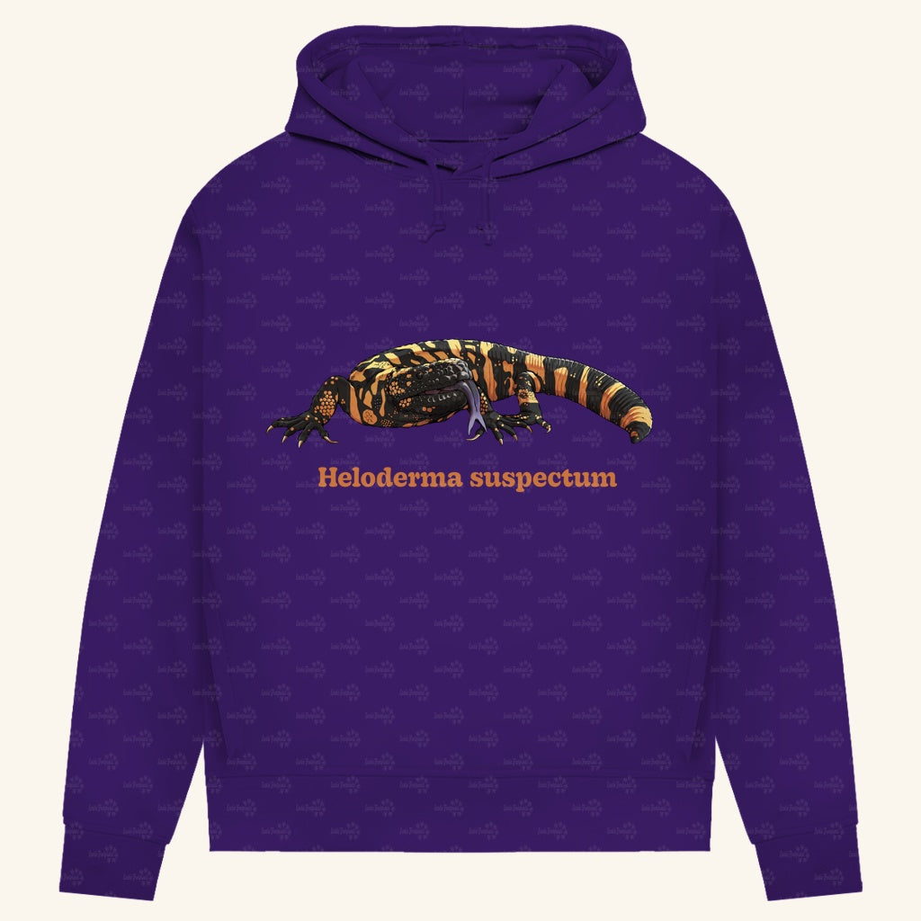 Damen Bio Hoodie mit Seitentaschen | Krustenechse Heloderma suspectum