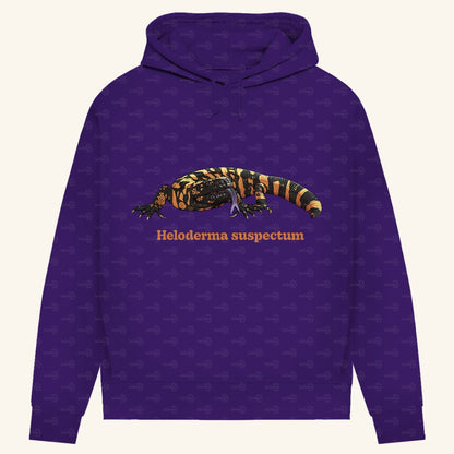 Damen Bio Hoodie mit Seitentaschen | Krustenechse Heloderma suspectum