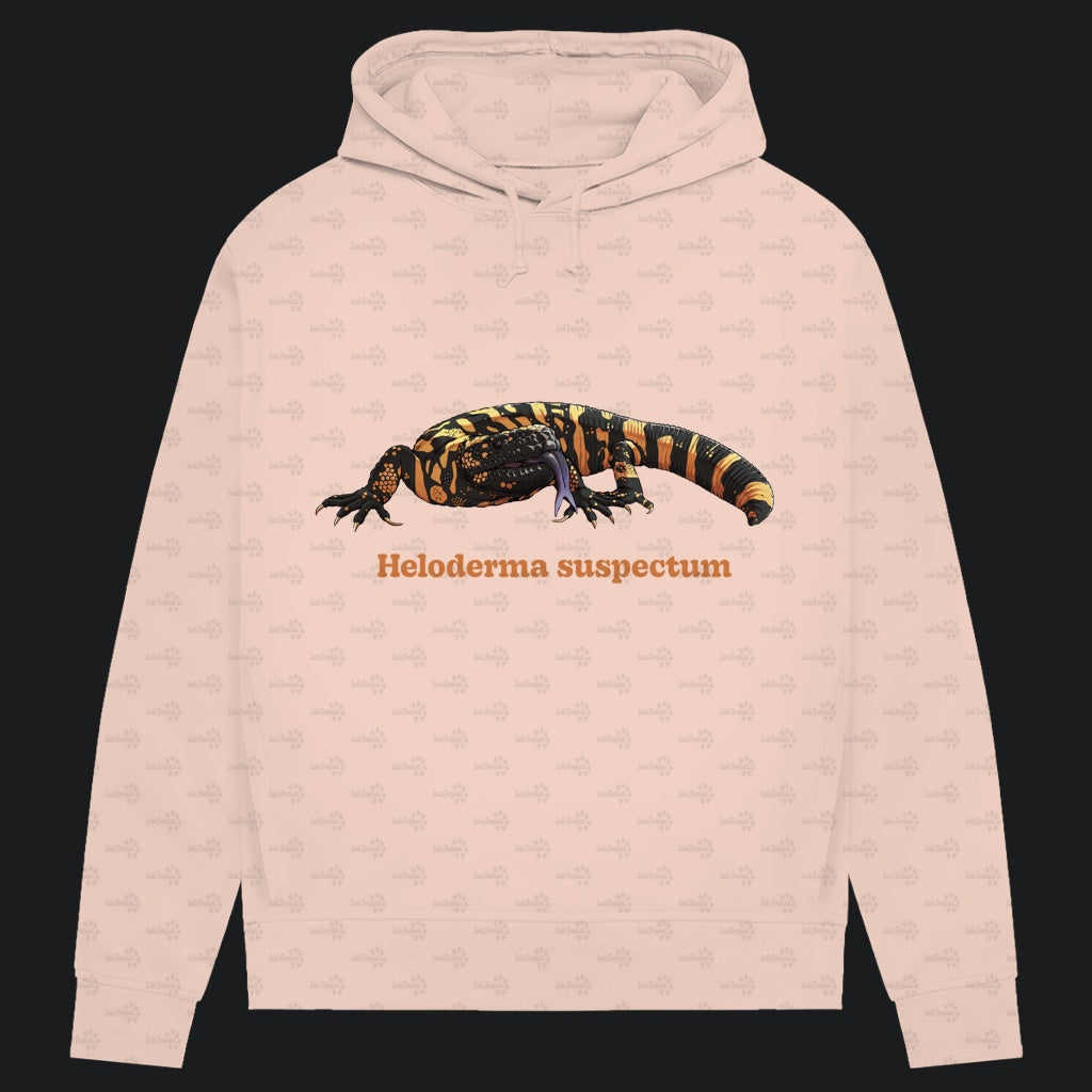 Damen Bio Hoodie mit Seitentaschen | Krustenechse Heloderma suspectum