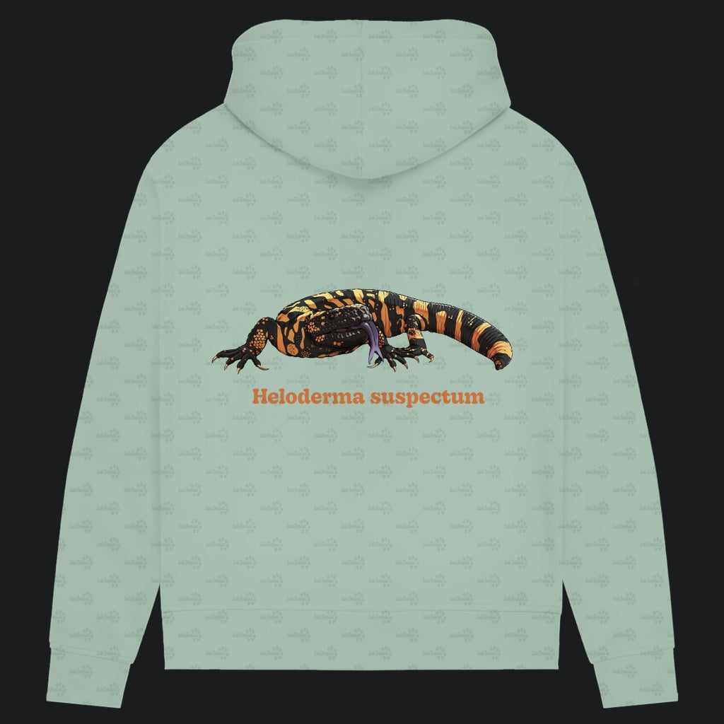 Damen Bio Hoodie mit Seitentaschen | Krustenechse Heloderma suspectum