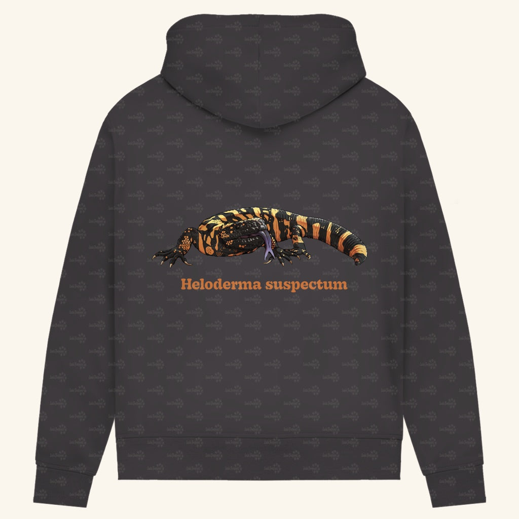 Damen Bio Hoodie mit Seitentaschen | Krustenechse Heloderma suspectum