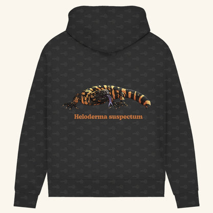 Damen Bio Hoodie mit Seitentaschen | Krustenechse Heloderma suspectum