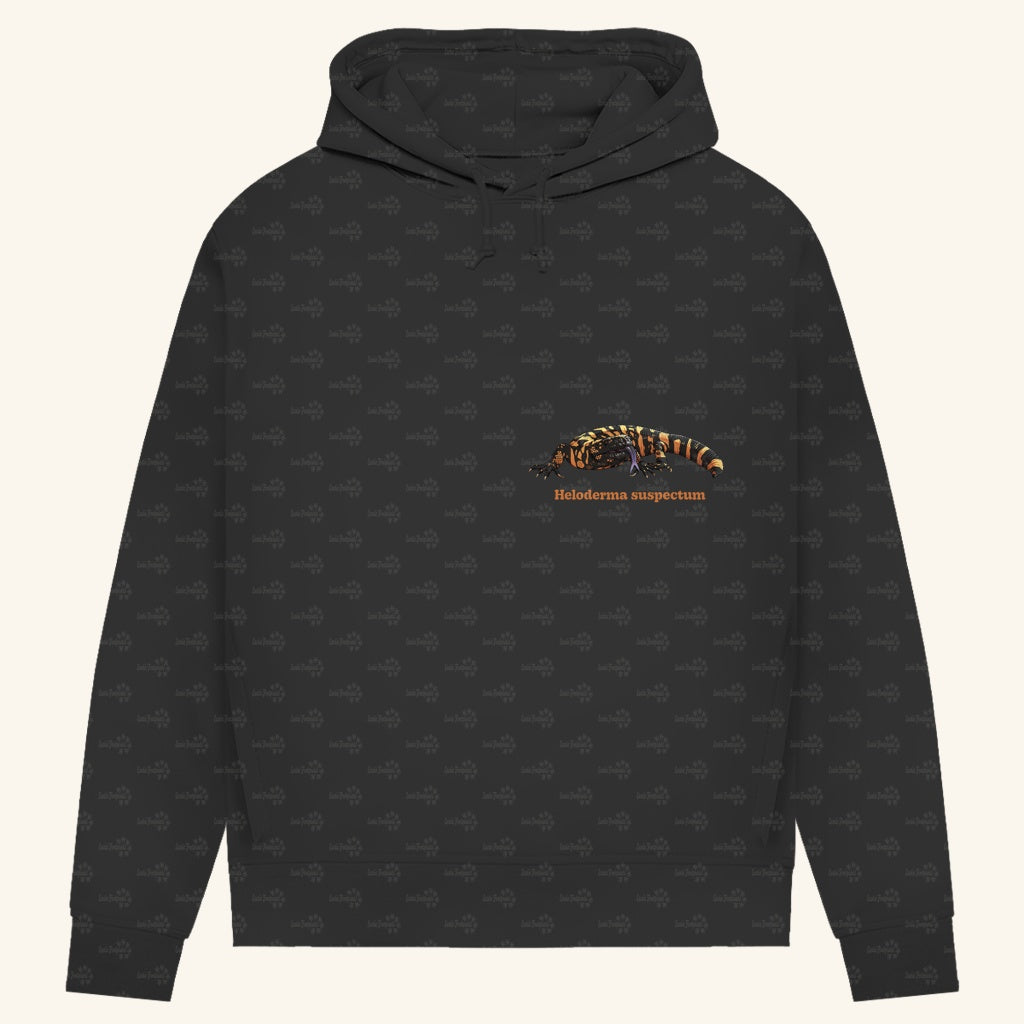 Damen Bio Hoodie mit Seitentaschen | Krustenechse Heloderma suspectum