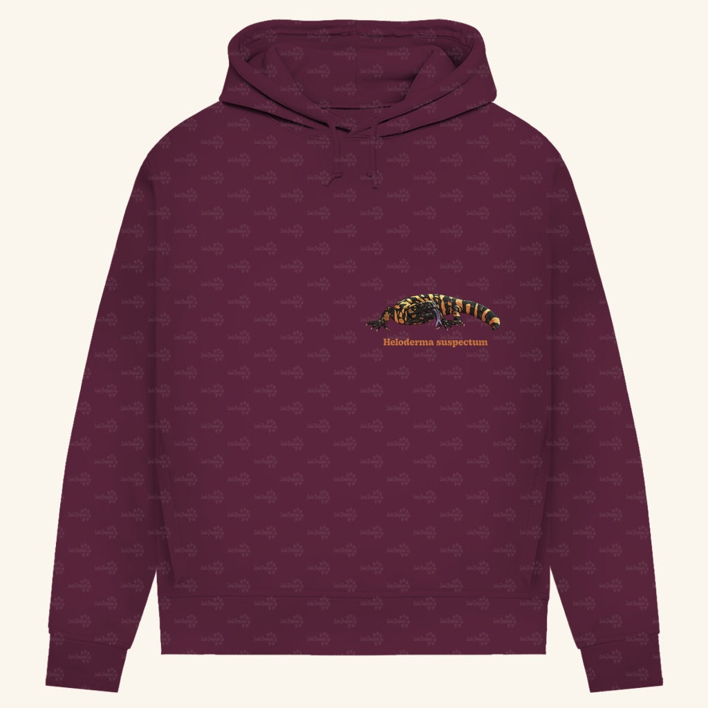 Damen Bio Hoodie mit Seitentaschen | Krustenechse Heloderma suspectum