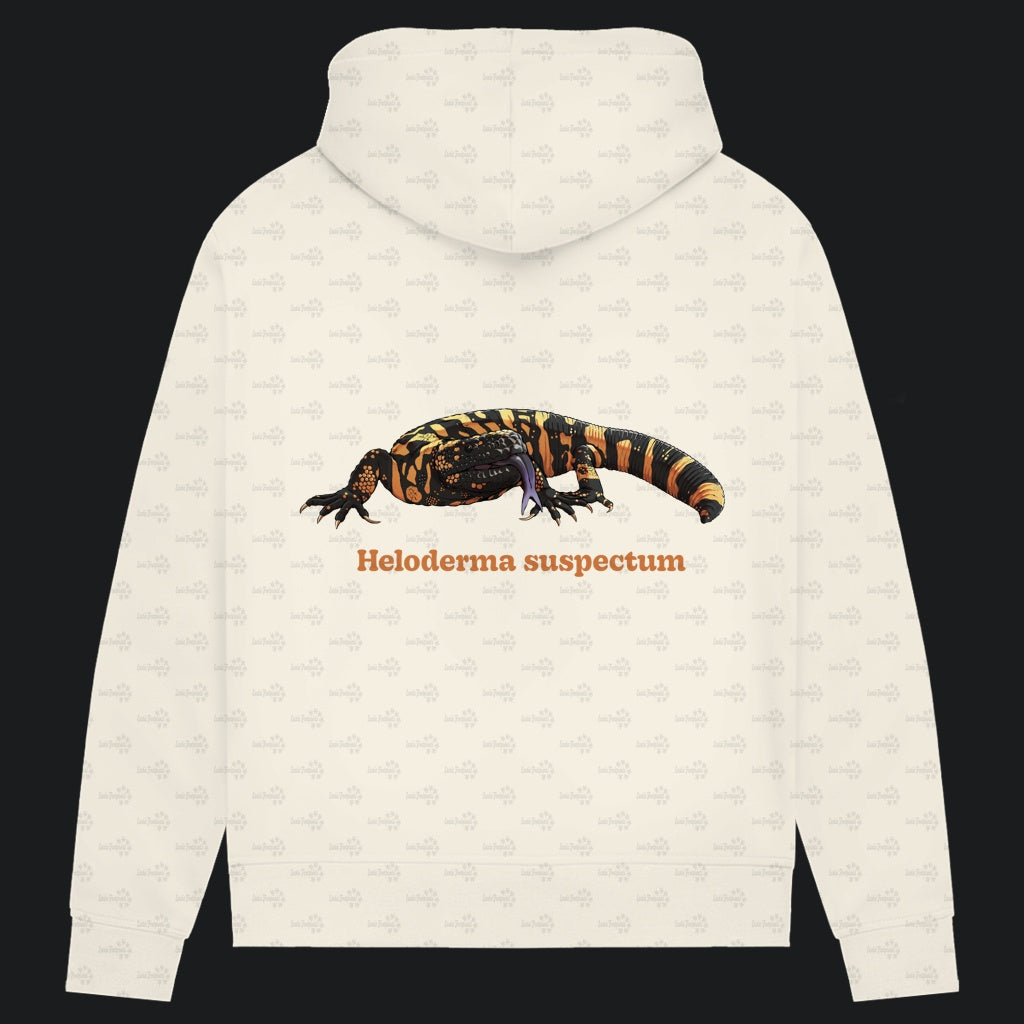 Damen Bio Hoodie mit Seitentaschen | Krustenechse Heloderma suspectum
