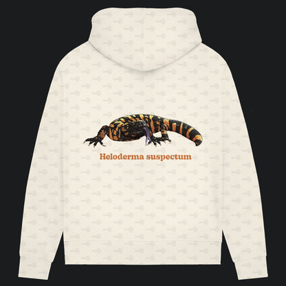 Damen Bio Hoodie mit Seitentaschen | Krustenechse Heloderma suspectum
