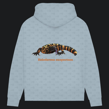 Damen Bio Hoodie mit Seitentaschen | Krustenechse Heloderma suspectum