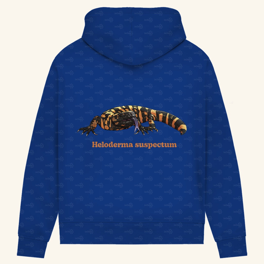 Damen Bio Hoodie mit Seitentaschen | Krustenechse Heloderma suspectum
