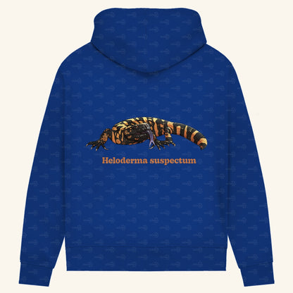 Damen Bio Hoodie mit Seitentaschen | Krustenechse Heloderma suspectum