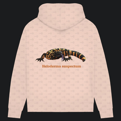 Damen Bio Hoodie mit Seitentaschen | Krustenechse Heloderma suspectum