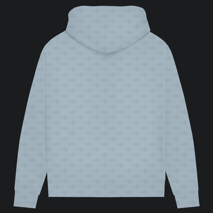 Damen Bio Hoodie mit Seitentaschen | Ceylon-Lanzenotter  Craspedocephalus trigonocephalus