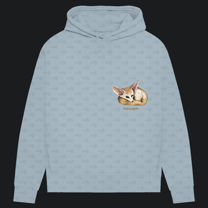Damen Bio Hoodie mit Seitentaschen | Wüstenfuchs Fennek Vulpes zerda