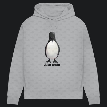 Damen Bio Hoodie mit Seitentaschen | Tordalk Razorbill Alca torda