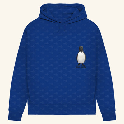 Damen Bio Hoodie mit Seitentaschen | Tordalk Razorbill Alca torda