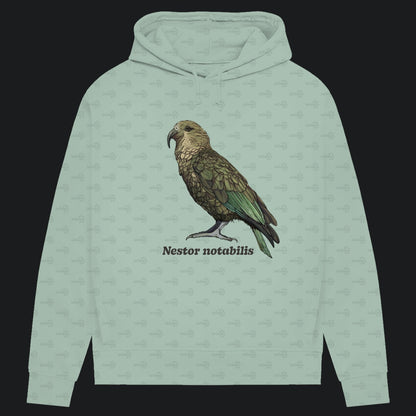 Damen Bio Hoodie mit Seitentaschen | Kea Alpenpapagei Nestor notabilis