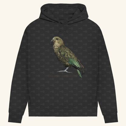 Damen Bio Hoodie mit Seitentaschen | Kea Alpenpapagei Nestor notabilis