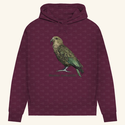 Damen Bio Hoodie mit Seitentaschen | Kea Alpenpapagei Nestor notabilis
