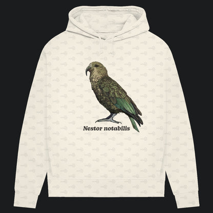 Damen Bio Hoodie mit Seitentaschen | Kea Alpenpapagei Nestor notabilis