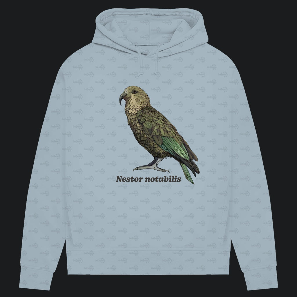 Damen Bio Hoodie mit Seitentaschen | Kea Alpenpapagei Nestor notabilis