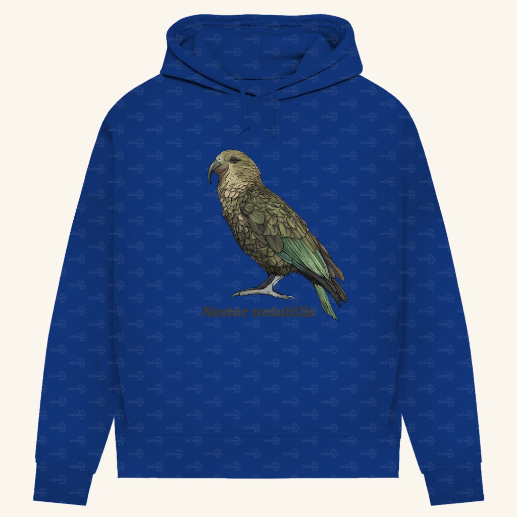 Damen Bio Hoodie mit Seitentaschen | Kea Alpenpapagei Nestor notabilis