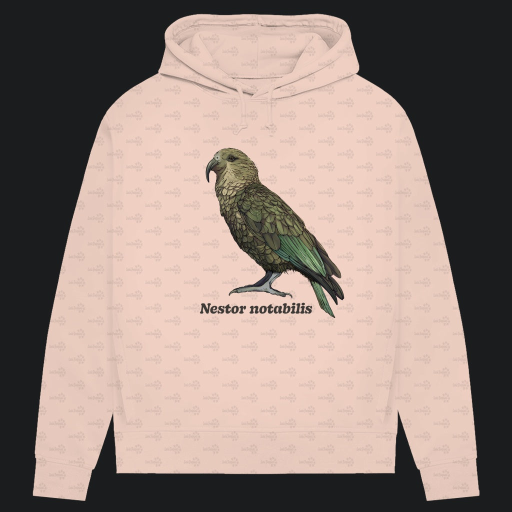 Damen Bio Hoodie mit Seitentaschen | Kea Alpenpapagei Nestor notabilis