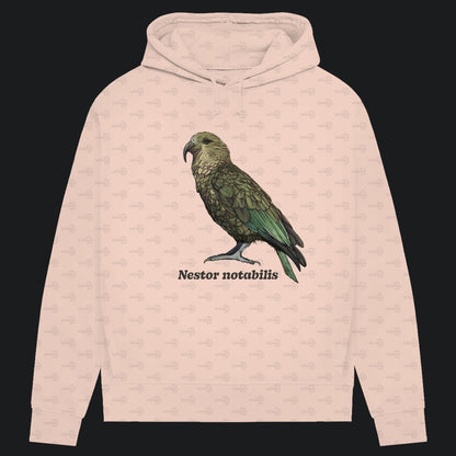 Damen Bio Hoodie mit Seitentaschen | Kea Alpenpapagei Nestor notabilis