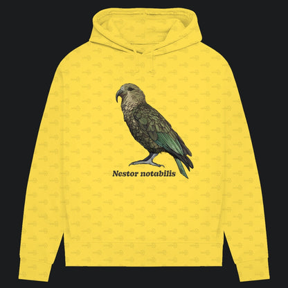 Damen Bio Hoodie mit Seitentaschen | Kea Alpenpapagei Nestor notabilis