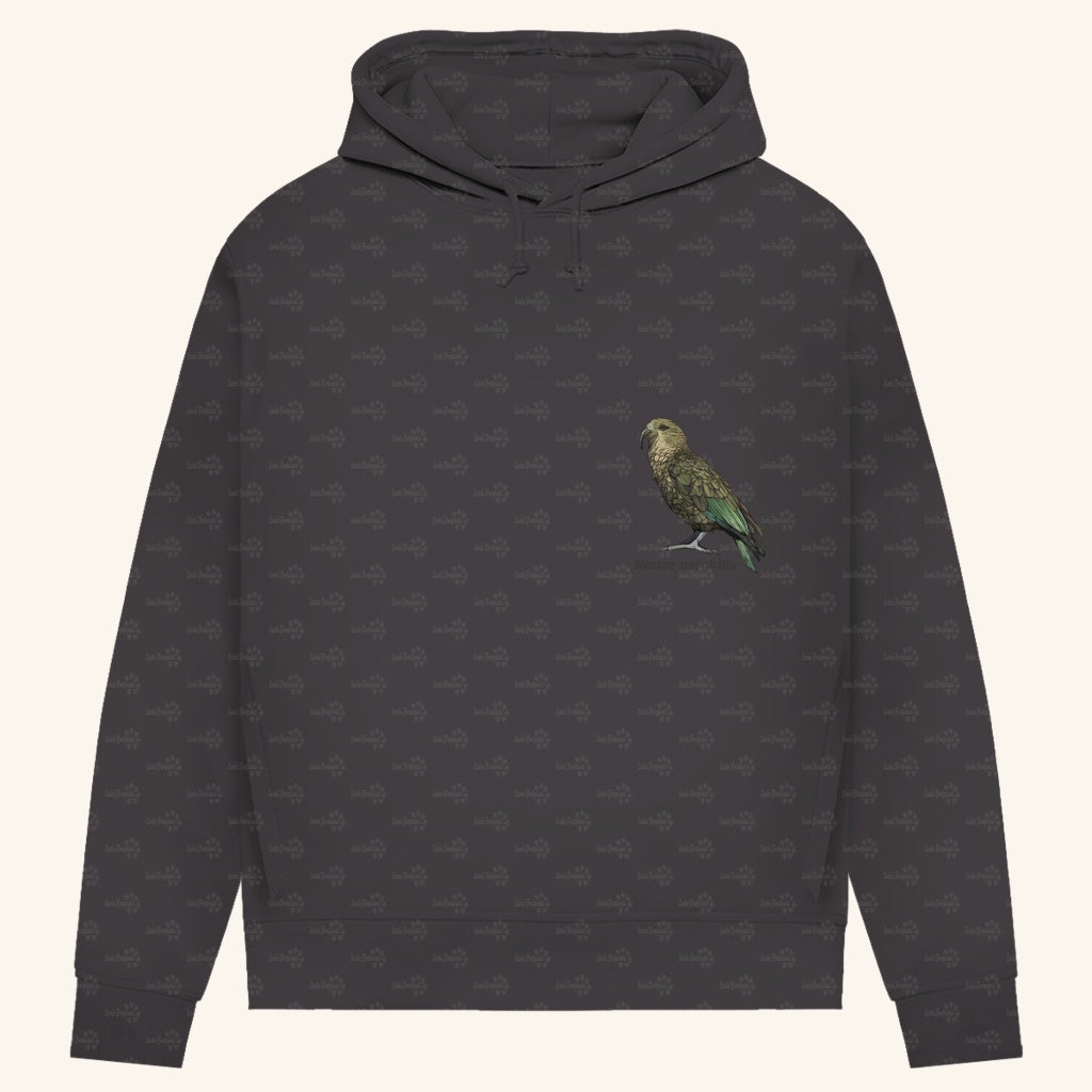 Damen Bio Hoodie mit Seitentaschen | Kea Alpenpapagei Nestor notabilis