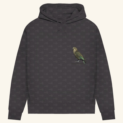 Damen Bio Hoodie mit Seitentaschen | Kea Alpenpapagei Nestor notabilis