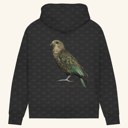 Damen Bio Hoodie mit Seitentaschen | Kea Alpenpapagei Nestor notabilis