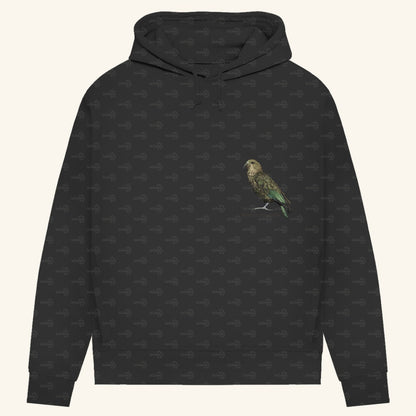 Damen Bio Hoodie mit Seitentaschen | Kea Alpenpapagei Nestor notabilis