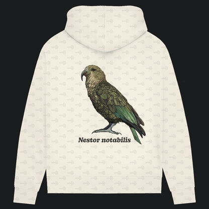 Damen Bio Hoodie mit Seitentaschen | Kea Alpenpapagei Nestor notabilis