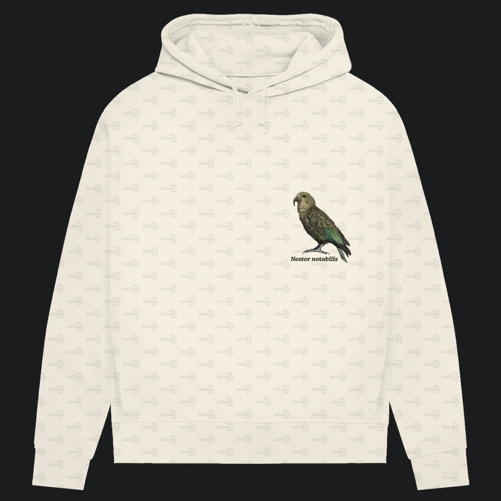 Damen Bio Hoodie mit Seitentaschen | Kea Alpenpapagei Nestor notabilis