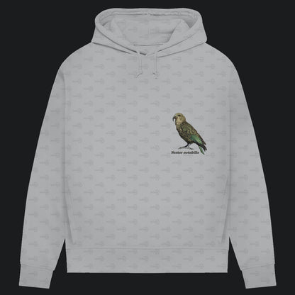 Damen Bio Hoodie mit Seitentaschen | Kea Alpenpapagei Nestor notabilis