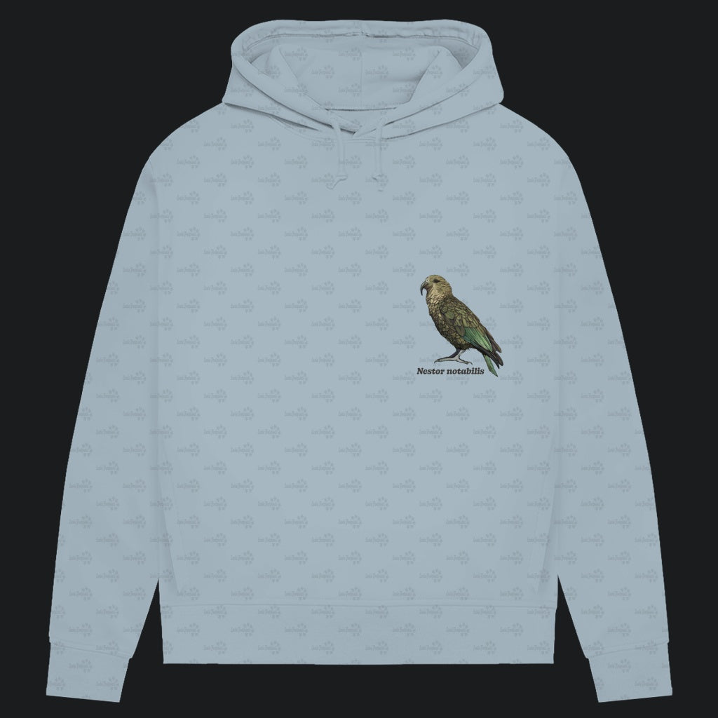 Damen Bio Hoodie mit Seitentaschen | Kea Alpenpapagei Nestor notabilis