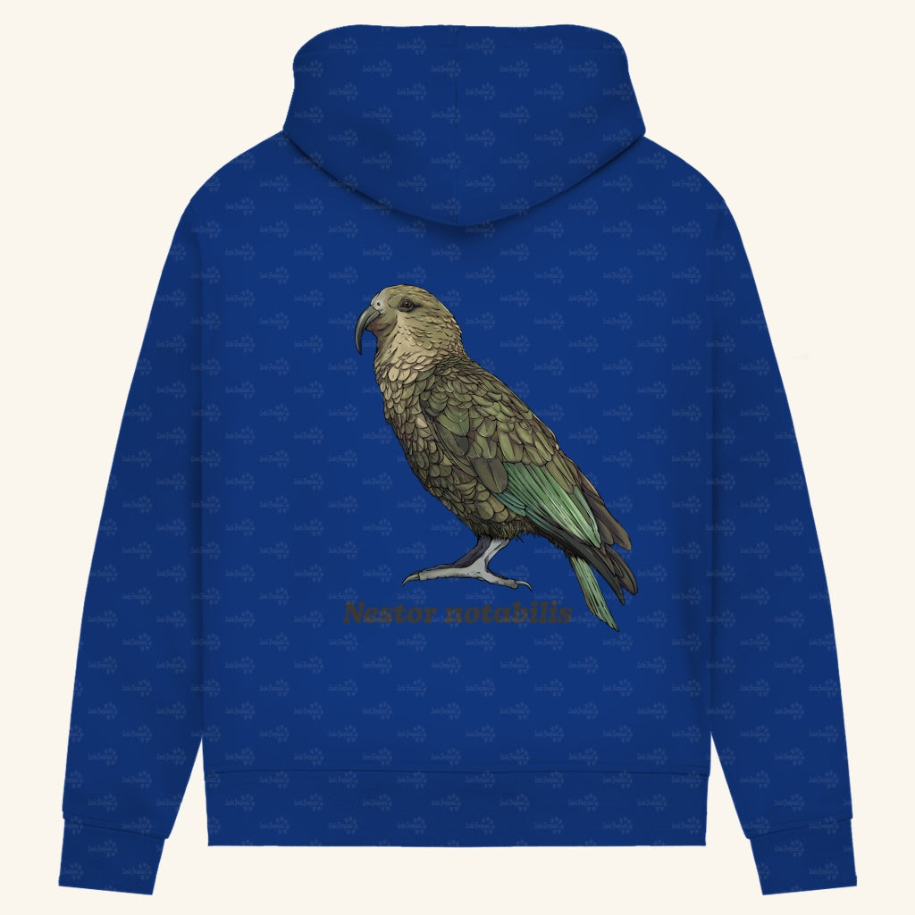Damen Bio Hoodie mit Seitentaschen | Kea Alpenpapagei Nestor notabilis