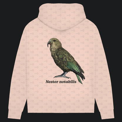 Damen Bio Hoodie mit Seitentaschen | Kea Alpenpapagei Nestor notabilis