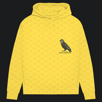 Damen Bio Hoodie mit Seitentaschen | Kea Alpenpapagei Nestor notabilis