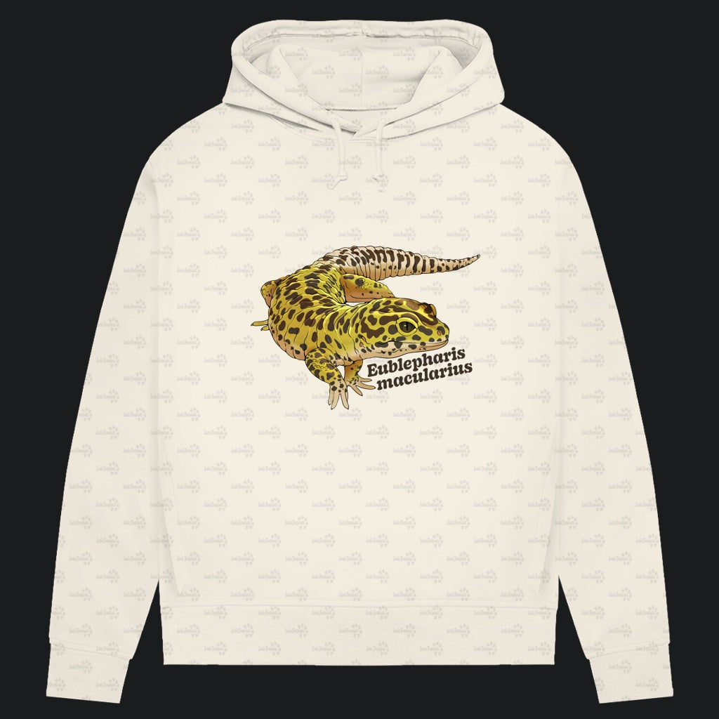 Damen Bio Hoodie mit Seitentaschen | Leopardgecko Eublepharis macularius