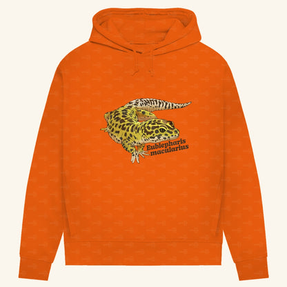 Damen Bio Hoodie mit Seitentaschen | Leopardgecko Eublepharis macularius