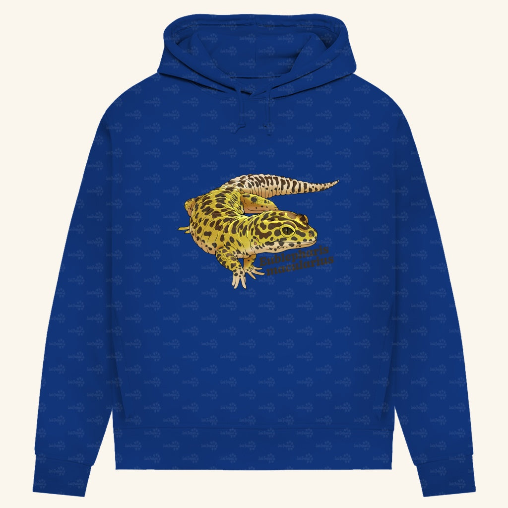 Damen Bio Hoodie mit Seitentaschen | Leopardgecko Eublepharis macularius