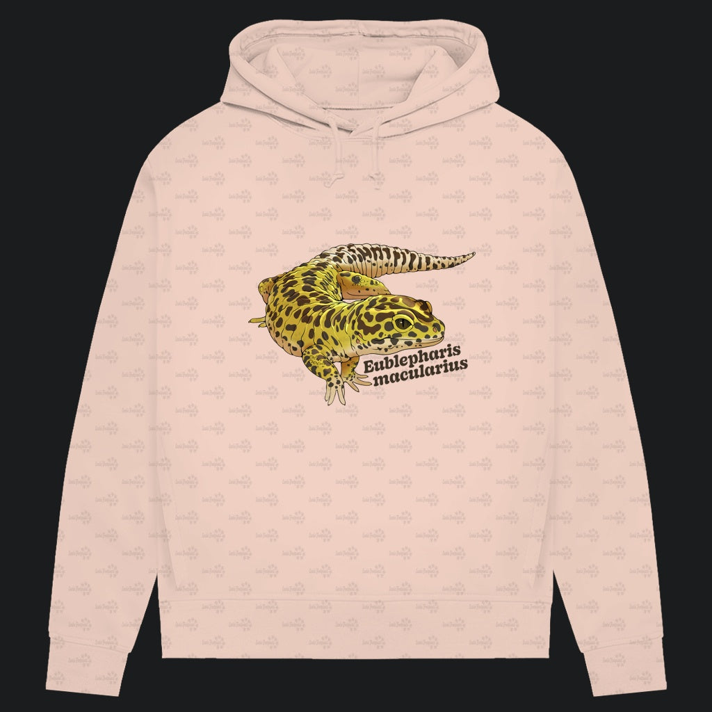 Damen Bio Hoodie mit Seitentaschen | Leopardgecko Eublepharis macularius