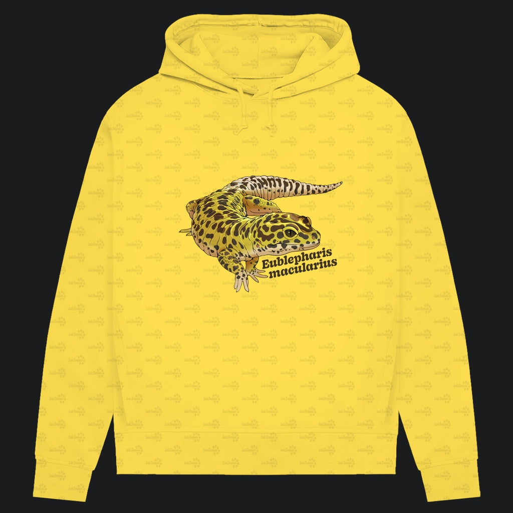 Damen Bio Hoodie mit Seitentaschen | Leopardgecko Eublepharis macularius