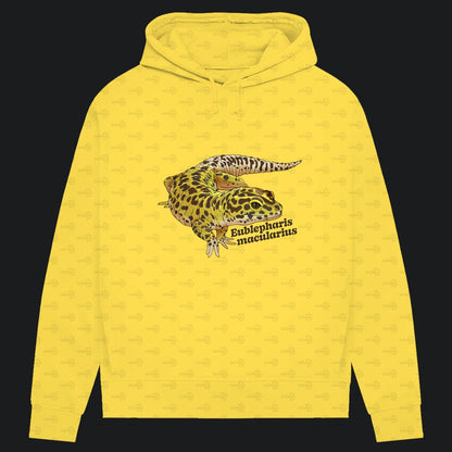 Damen Bio Hoodie mit Seitentaschen | Leopardgecko Eublepharis macularius