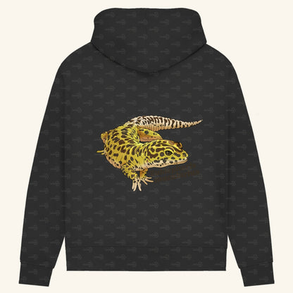 Damen Bio Hoodie mit Seitentaschen | Leopardgecko Eublepharis macularius