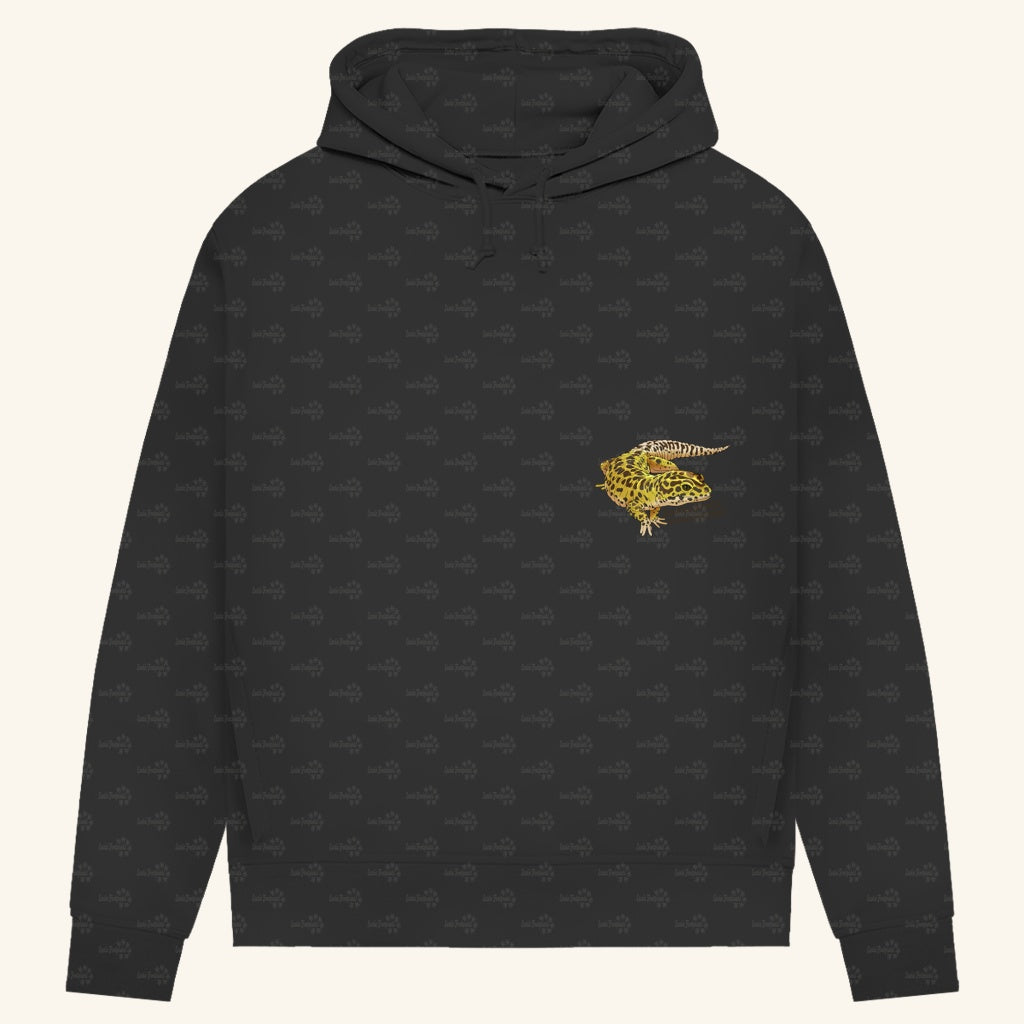 Damen Bio Hoodie mit Seitentaschen | Leopardgecko Eublepharis macularius
