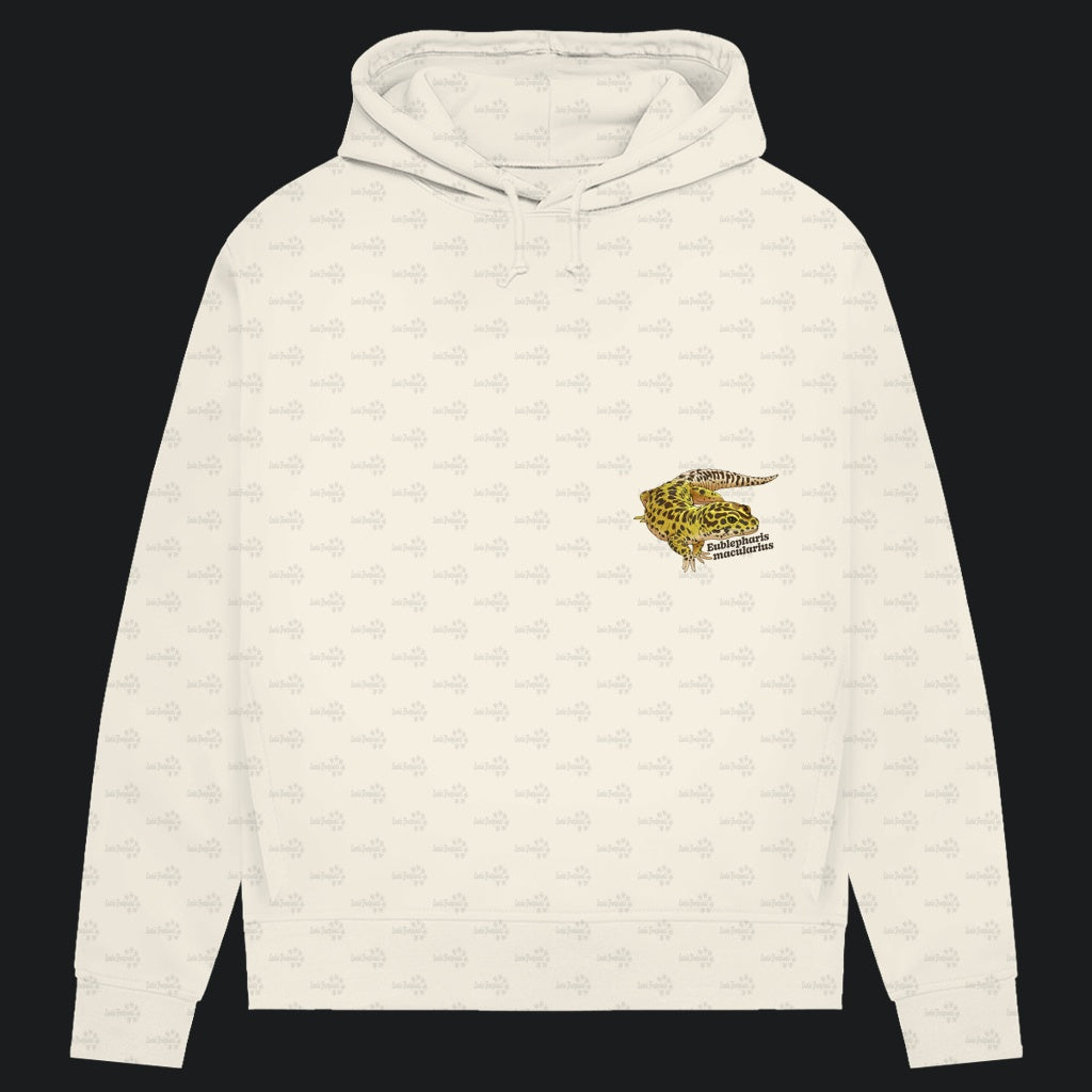 Damen Bio Hoodie mit Seitentaschen | Leopardgecko Eublepharis macularius