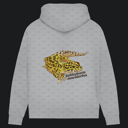 Damen Bio Hoodie mit Seitentaschen | Leopardgecko Eublepharis macularius